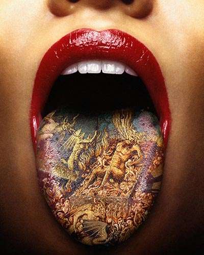rolling stones tongue tattoo