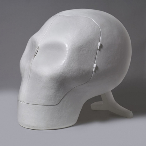 Skull chair by Atelier van Lieshout